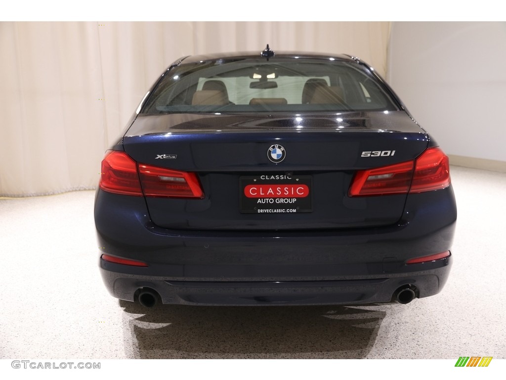 2018 5 Series 530i xDrive Sedan - Imperial Blue Metallic / Cognac photo #22