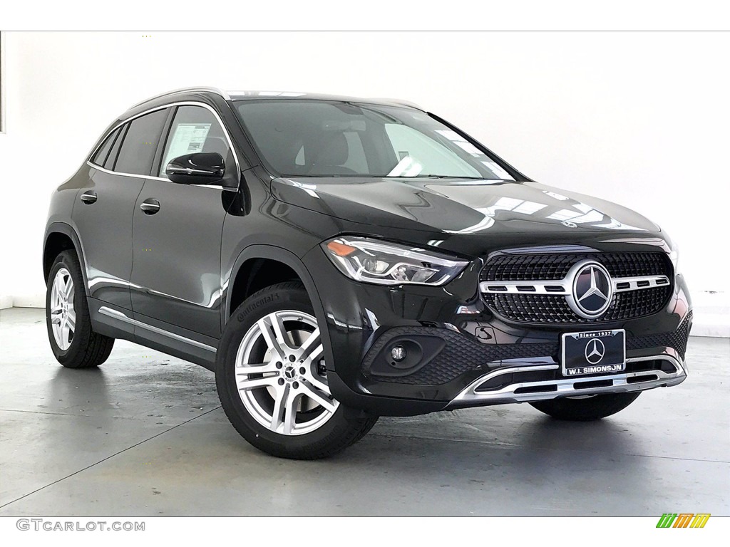 Night Black 2021 Mercedes-Benz GLA 250 4Matic Exterior Photo #141608316