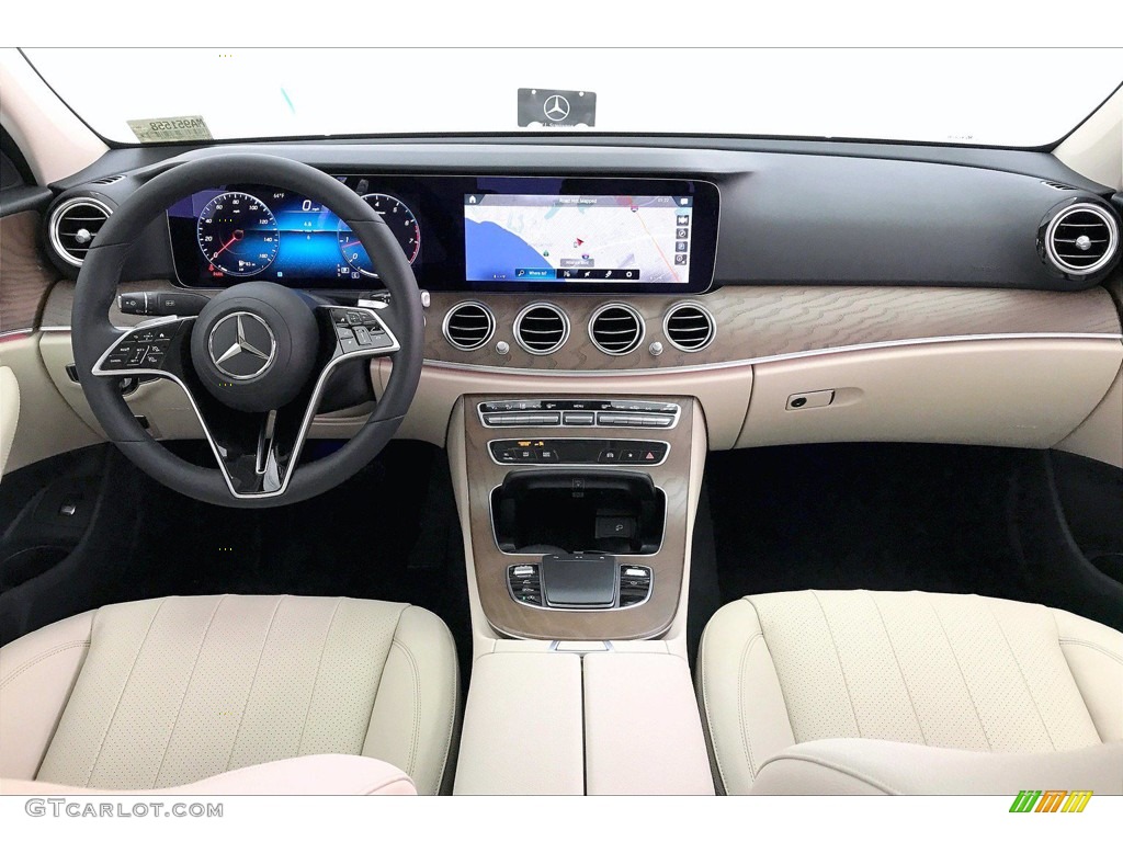 2021 E 350 Sedan - Polar White / Macchiato Beige/Black photo #6