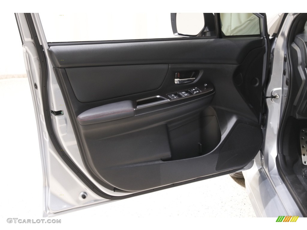 2020 Subaru WRX Limited Carbon Black Door Panel Photo #141611383