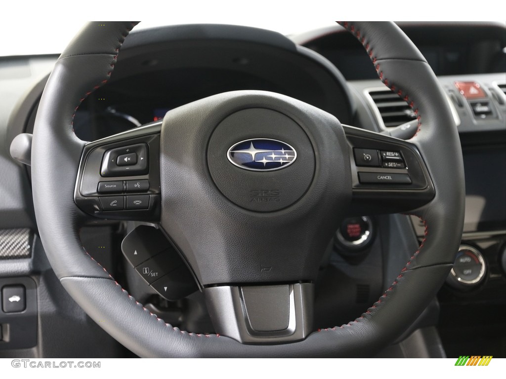 2020 Subaru WRX Limited Carbon Black Steering Wheel Photo #141611440