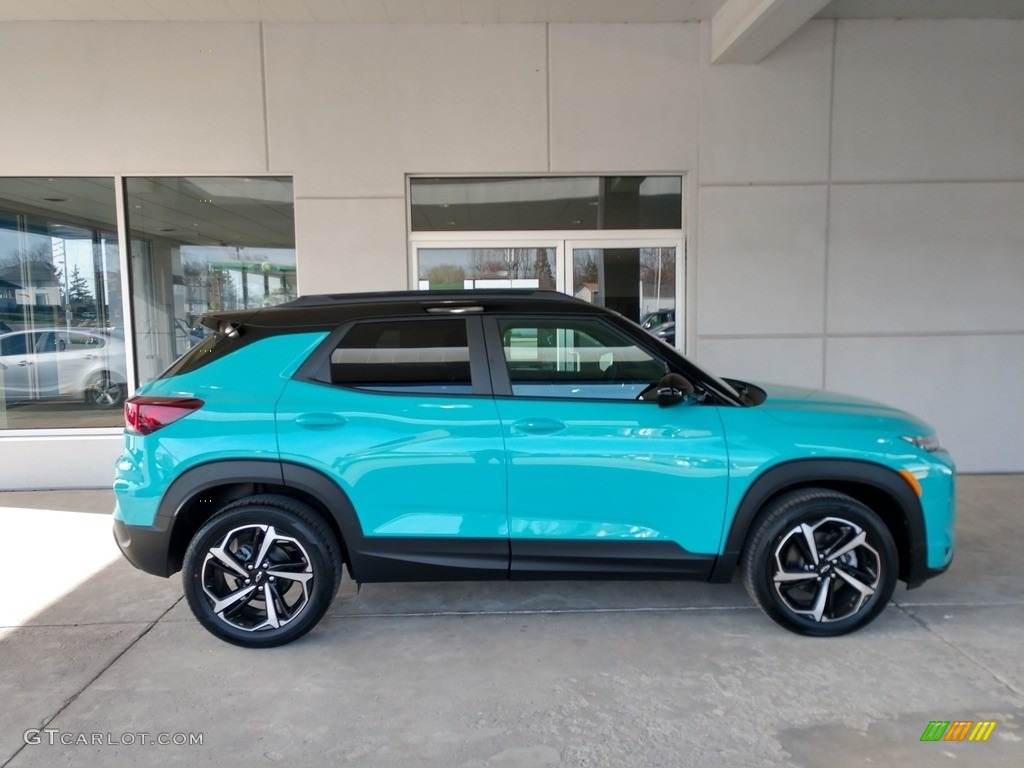 2021 Trailblazer RS - Oasis Blue / Jet Black photo #3