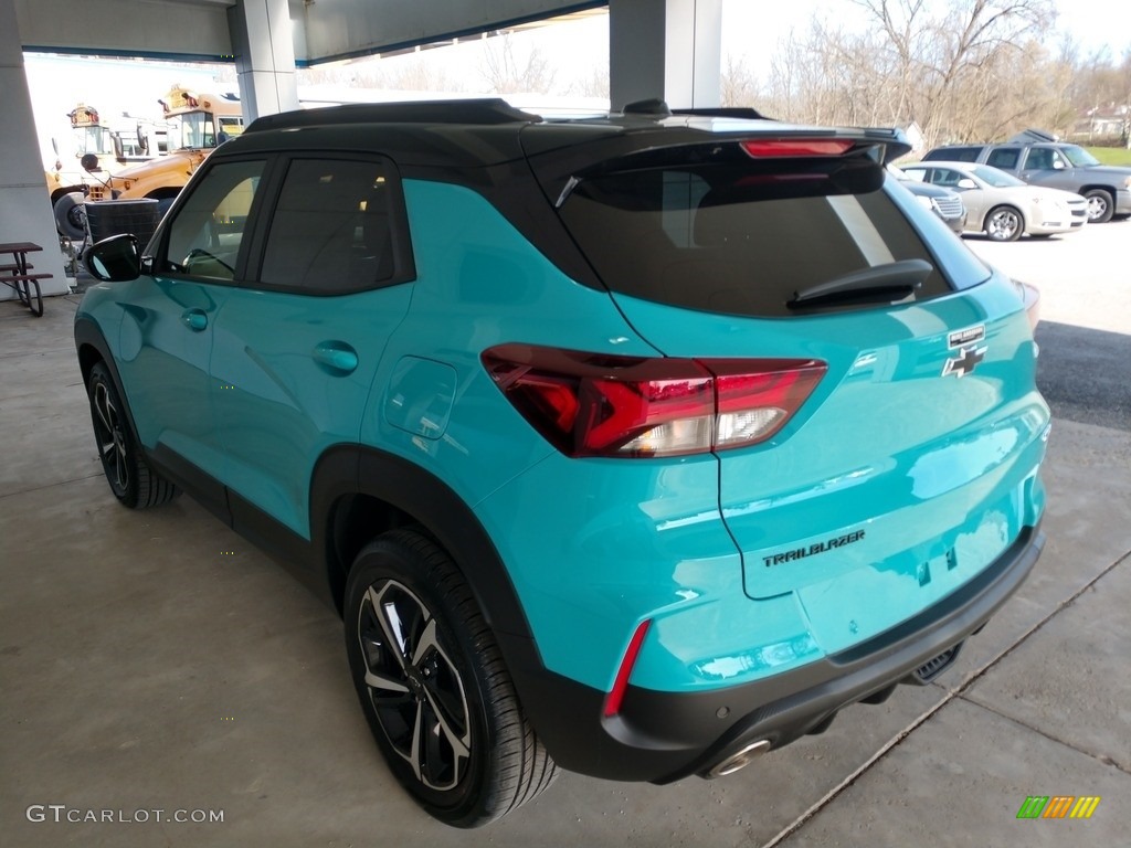 2021 TrailBlazer RS - Oasis Blue / Jet Black photo #7