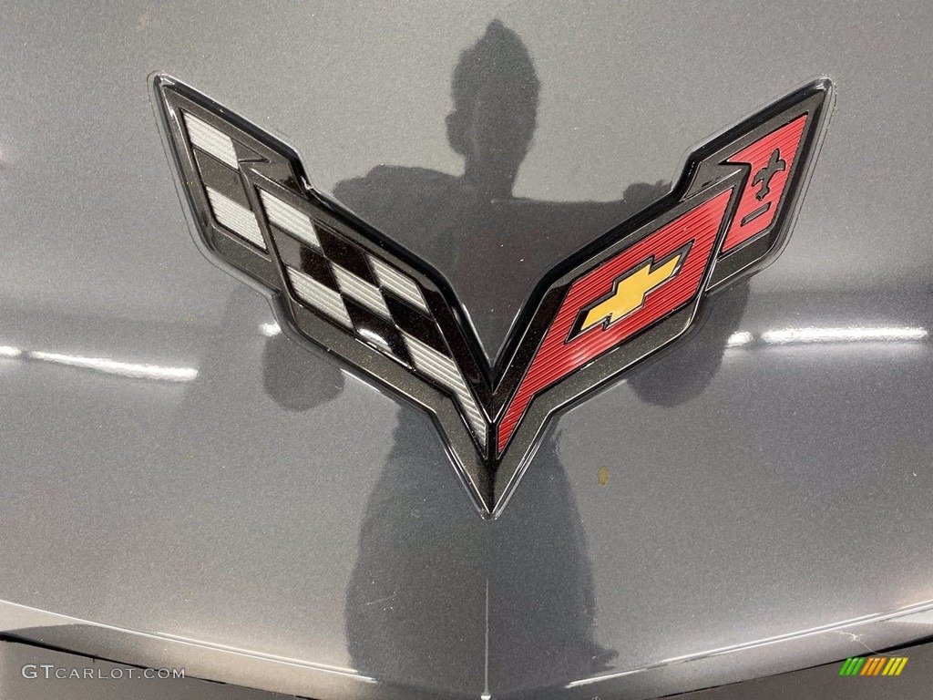 2014 Corvette Stingray Coupe Z51 - Cyber Gray Metallic / Adrenaline Red photo #8