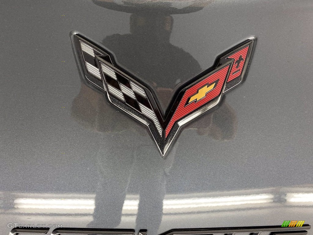 2014 Corvette Stingray Coupe Z51 - Cyber Gray Metallic / Adrenaline Red photo #10