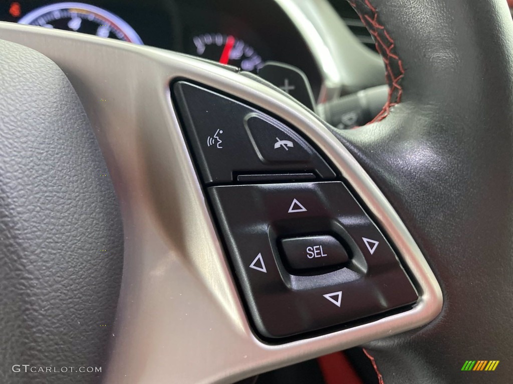 2014 Corvette Stingray Coupe Z51 - Cyber Gray Metallic / Adrenaline Red photo #19