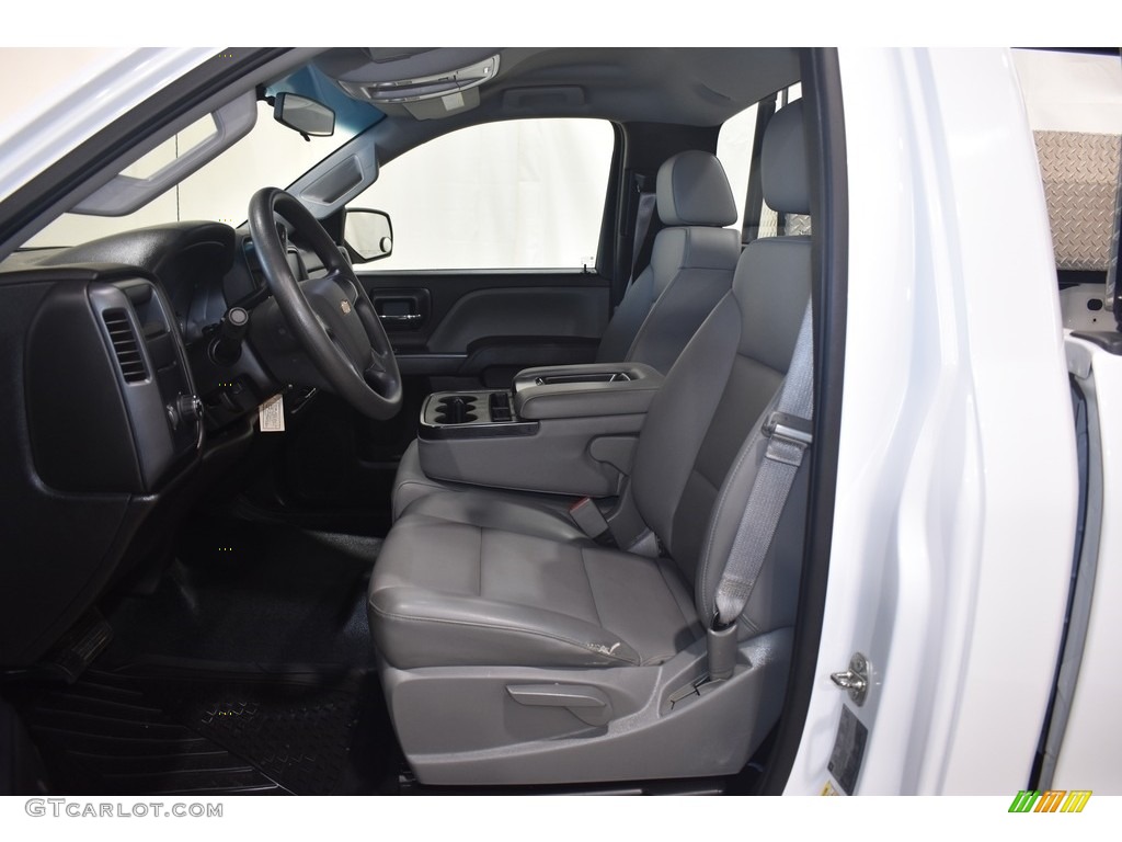 Dark Ash/Jet Black Interior 2016 Chevrolet Silverado 2500HD WT Regular Cab Photo #141613779