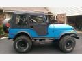 Montana Blue 1981 Jeep CJ5 4x4 Exterior