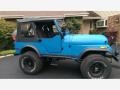 Montana Blue 1981 Jeep CJ5 4x4 Exterior