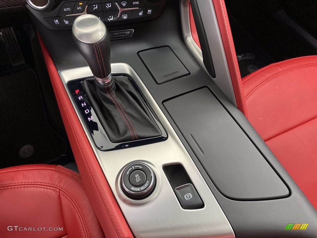 2014 Corvette Stingray Coupe Z51 - Cyber Gray Metallic / Adrenaline Red photo #27