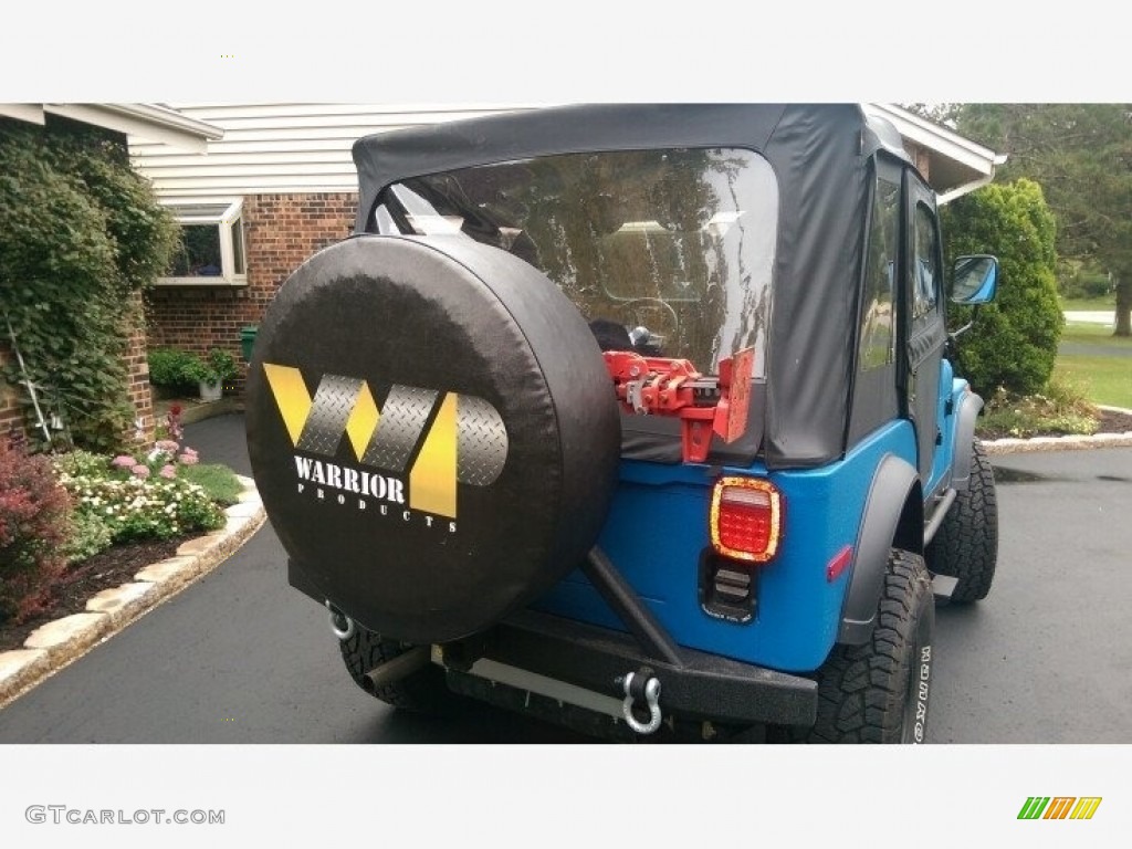 Montana Blue 1981 Jeep CJ5 4x4 Exterior Photo #141613906