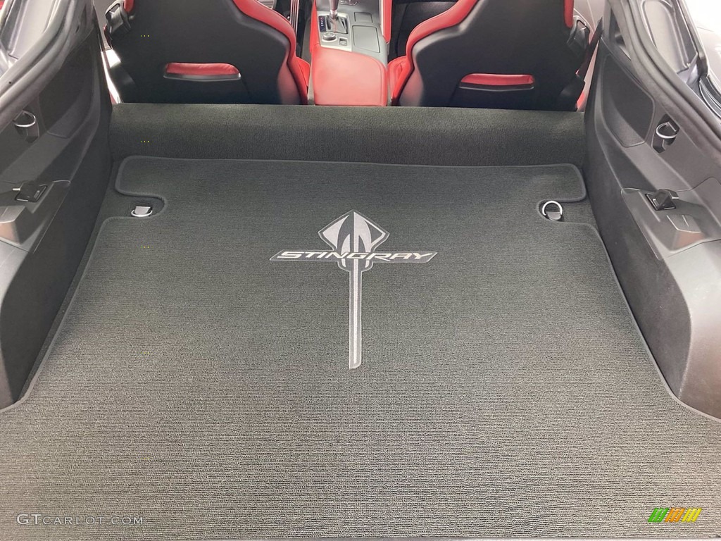 2014 Corvette Stingray Coupe Z51 - Cyber Gray Metallic / Adrenaline Red photo #33
