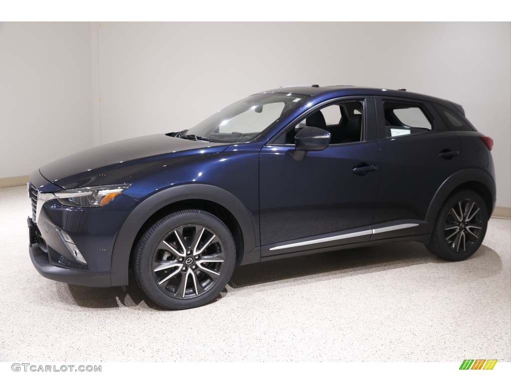 Deep Crystal Blue 2016 Mazda CX-3 Grand Touring AWD Exterior Photo #141614110