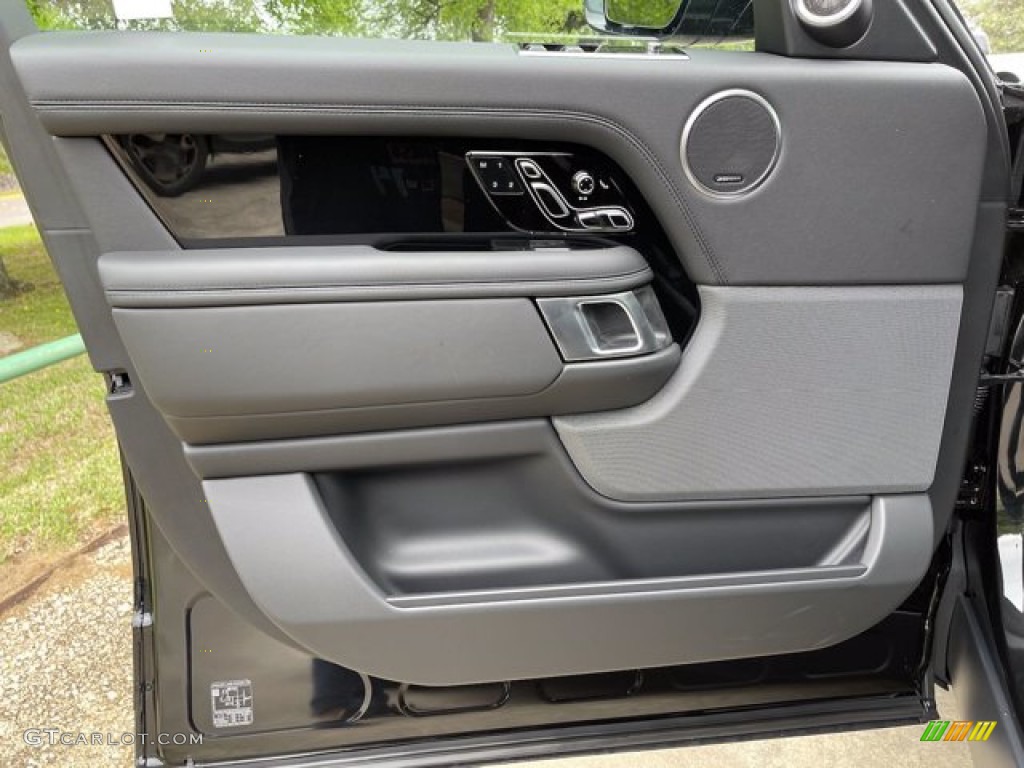 2021 Land Rover Range Rover Westminster Ebony Door Panel Photo #141615079