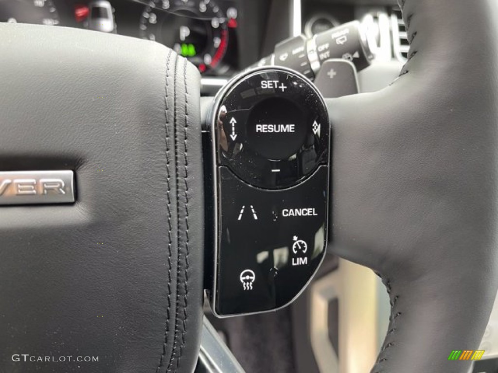 2021 Land Rover Range Rover Westminster Ebony Steering Wheel Photo #141615199