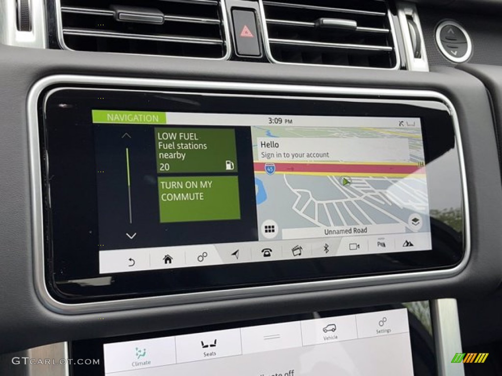 2021 Land Rover Range Rover Westminster Navigation Photo #141615298