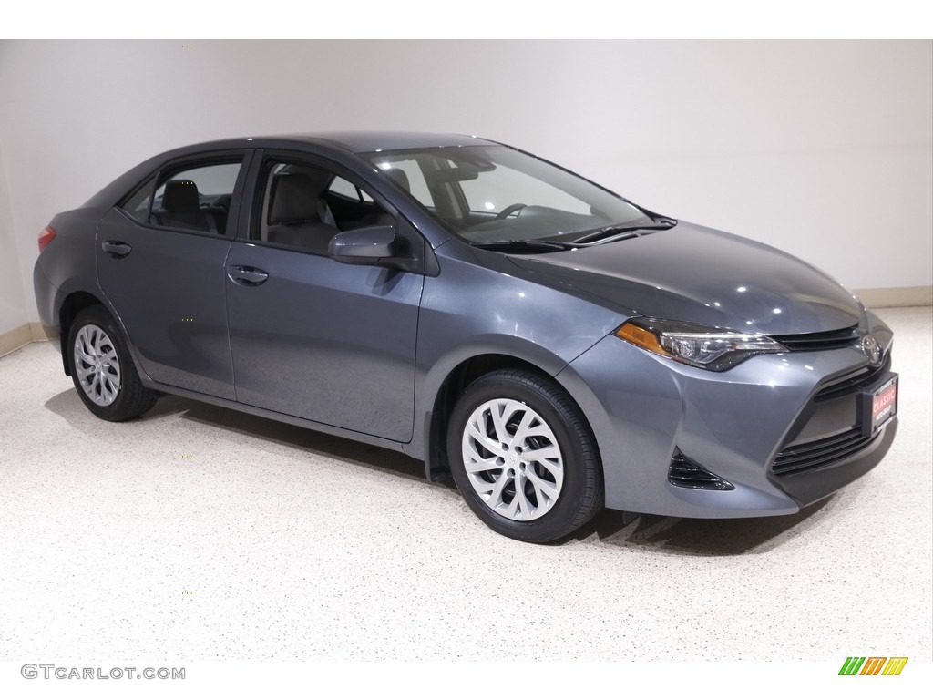 2019 Corolla LE - Slate Metallic / Ash/Dark Gray photo #1