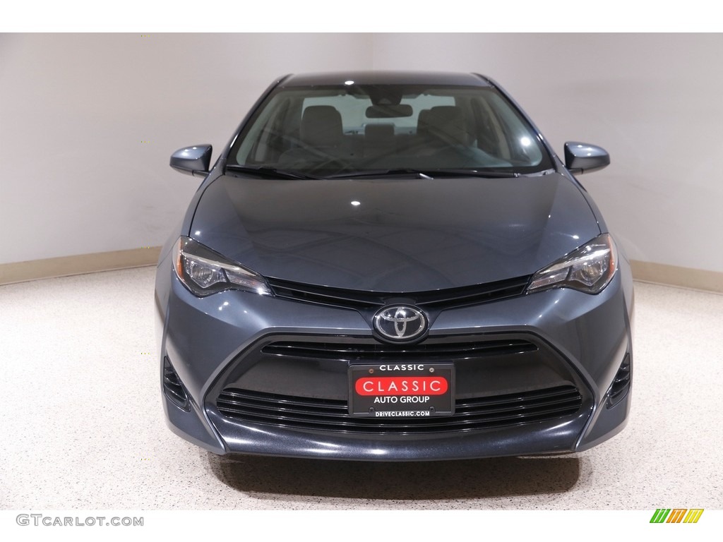 2019 Corolla LE - Slate Metallic / Ash/Dark Gray photo #2