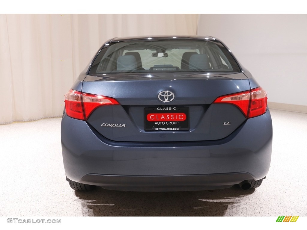2019 Corolla LE - Slate Metallic / Ash/Dark Gray photo #16