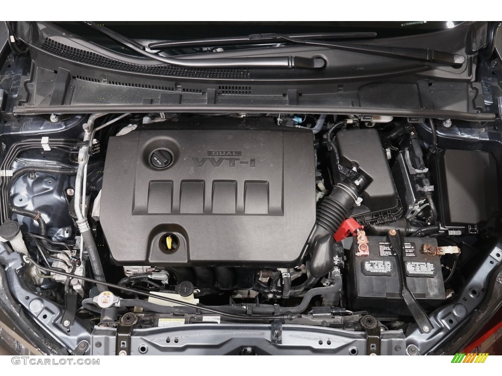 2019 Corolla LE - Slate Metallic / Ash/Dark Gray photo #17