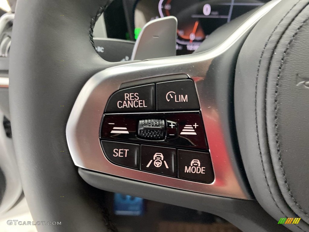 2021 BMW 4 Series 430i Convertible Tacora Red Steering Wheel Photo #141617899