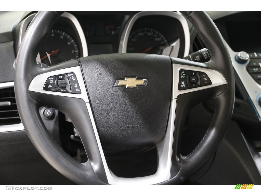 2014 Chevrolet Equinox LTZ Jet Black Steering Wheel Photo #141618850