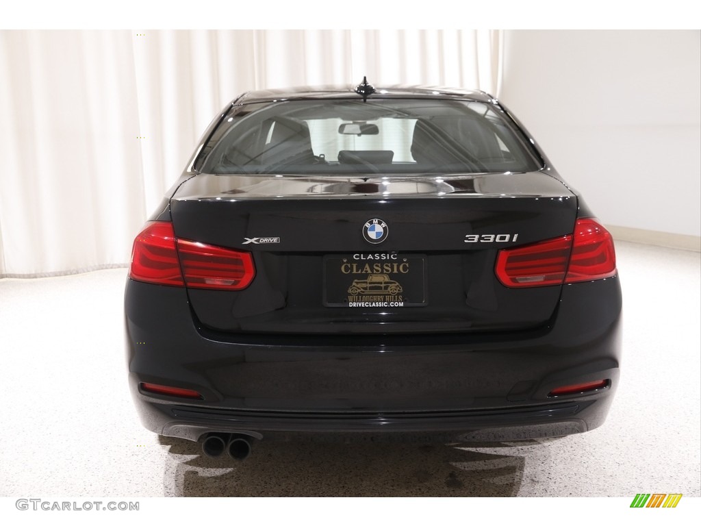 2018 3 Series 330i xDrive Sedan - Jet Black / Black photo #19