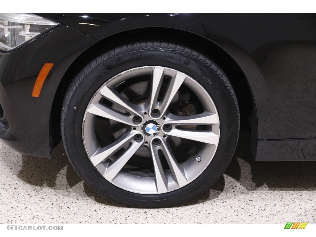 2018 3 Series 330i xDrive Sedan - Jet Black / Black photo #21