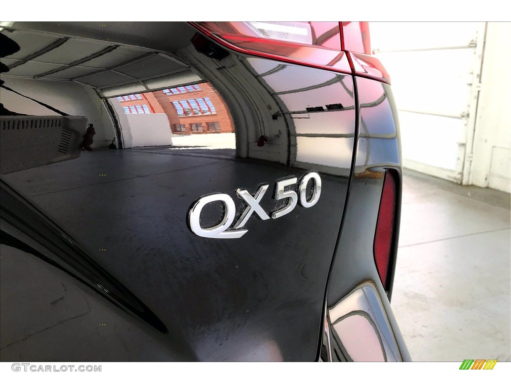 2019 QX50 Essential AWD - Black Obsidian / Graphite photo #7