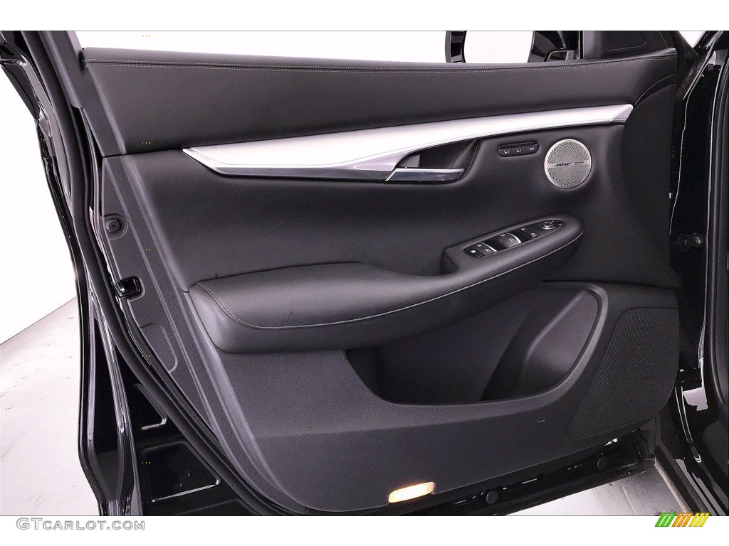 2019 Infiniti QX50 Essential AWD Graphite Door Panel Photo #141619789
