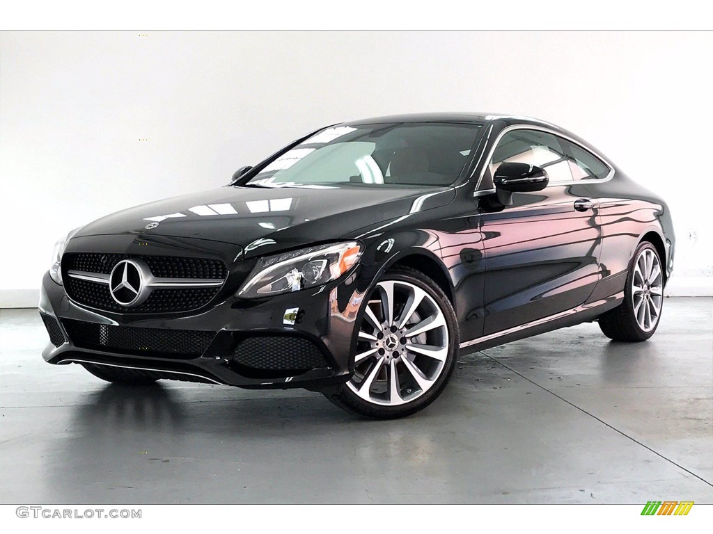 Black 2018 Mercedes-Benz C 300 Coupe Exterior Photo #141619897