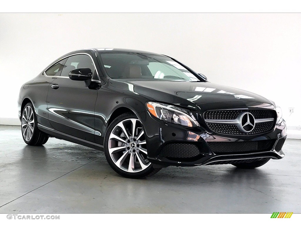 Black 2018 Mercedes-Benz C 300 Coupe Exterior Photo #141619963
