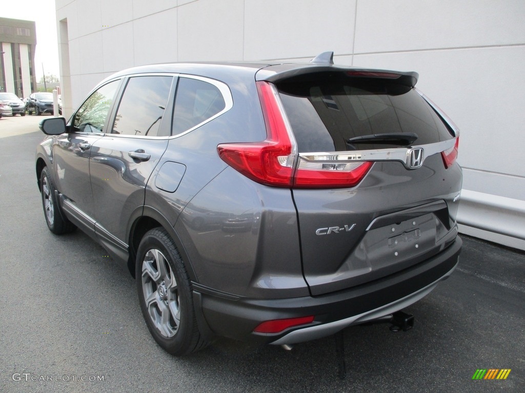 2019 CR-V EX-L AWD - Modern Steel Metallic / Gray photo #3