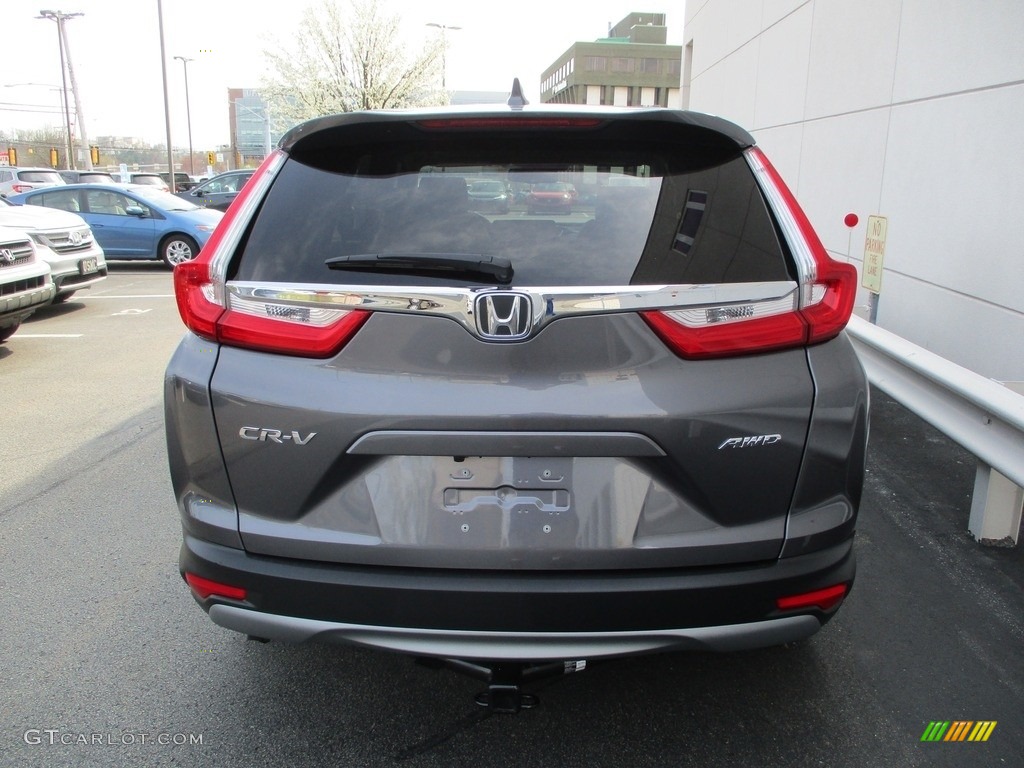 2019 CR-V EX-L AWD - Modern Steel Metallic / Gray photo #4