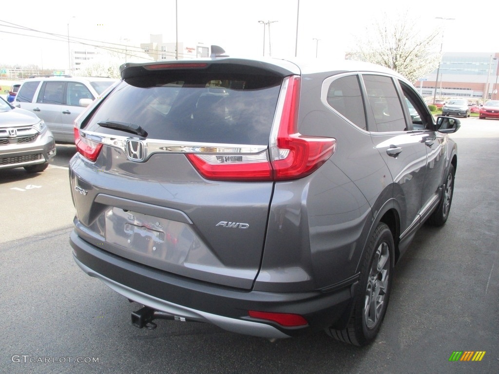 2019 CR-V EX-L AWD - Modern Steel Metallic / Gray photo #5