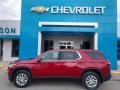 Cajun Red Tintcoat 2021 Chevrolet Traverse LT AWD