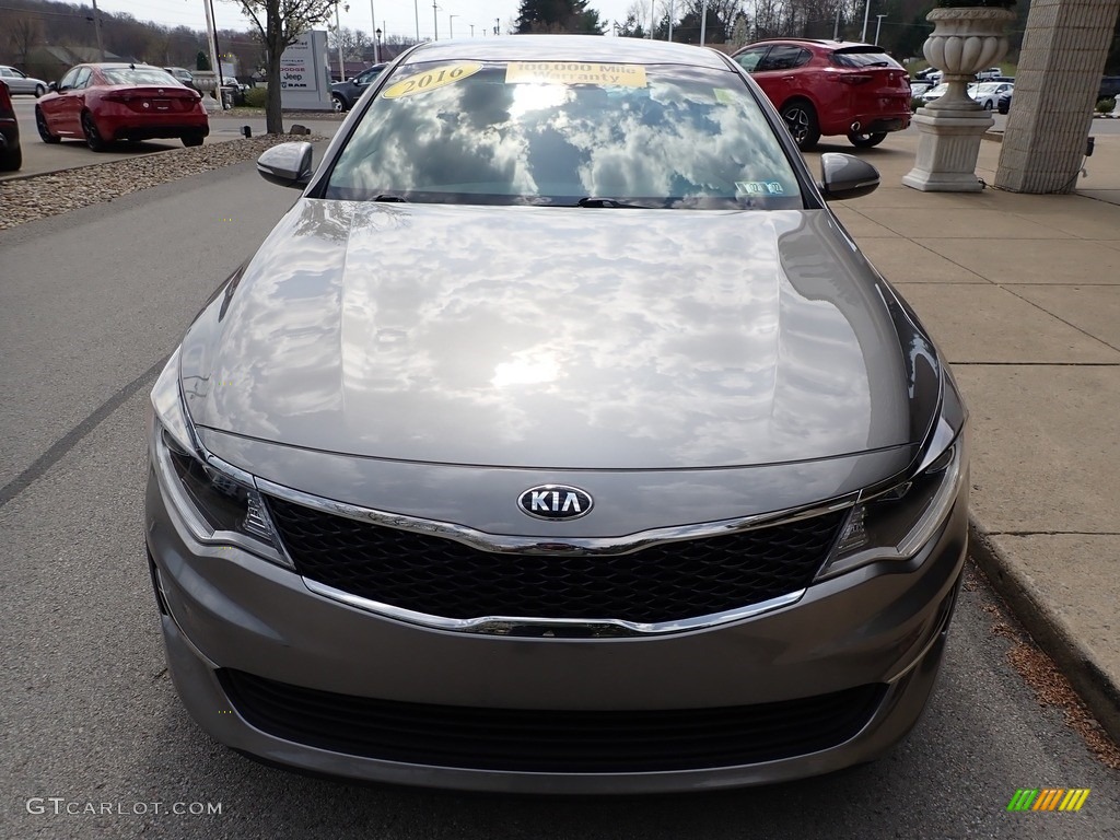 2016 Optima LX - Titanium Gray / Black photo #8