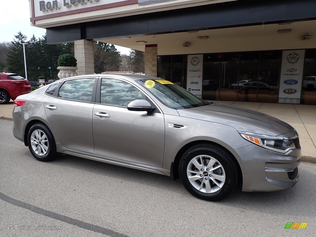 Titanium Gray 2016 Kia Optima LX Exterior Photo #141621183
