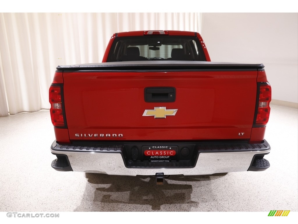 2016 Silverado 1500 LT Crew Cab 4x4 - Red Hot / Jet Black photo #18