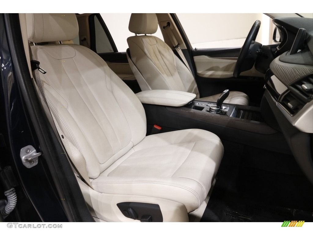 2014 X5 xDrive35i - Imperial Blue Metallic / Ivory White photo #17