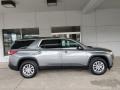 2021 Satin Steel Metallic Chevrolet Traverse LT AWD  photo #3