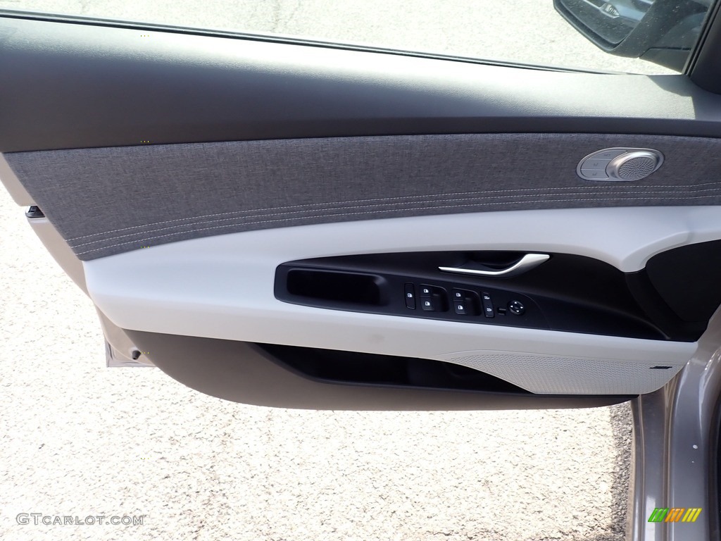 2021 Elantra Limited Hybrid - Fluid Metal / Medium Gray photo #11