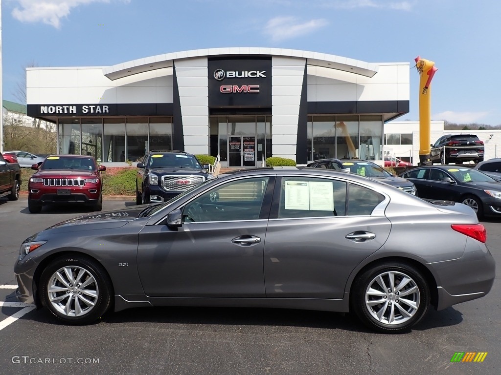 2017 Q50 3.0t AWD - Graphite Shadow / Graphite photo #1