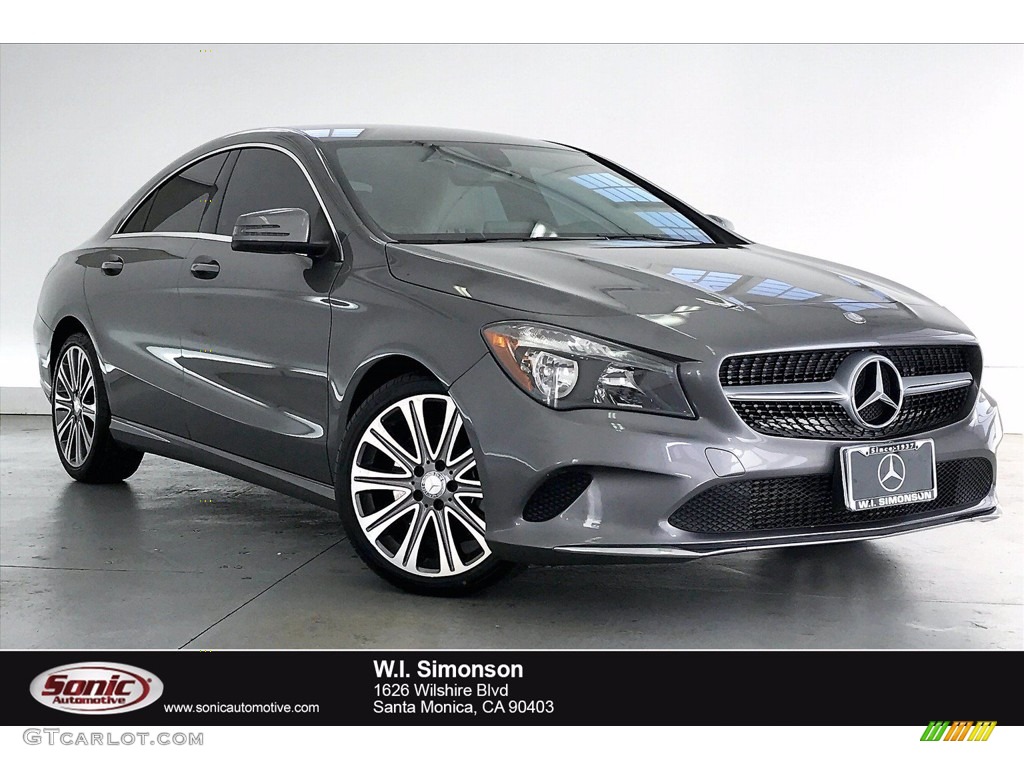Mountain Grey Metallic Mercedes-Benz CLA
