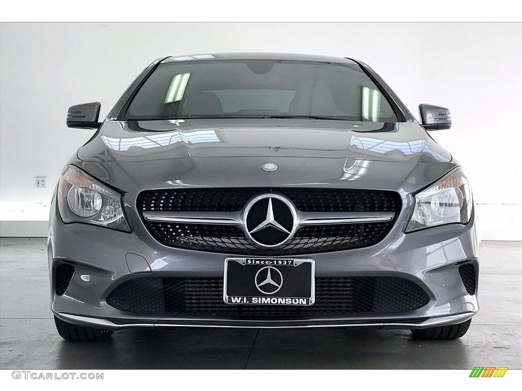 2017 CLA 250 Coupe - Mountain Grey Metallic / Crystal Grey photo #2