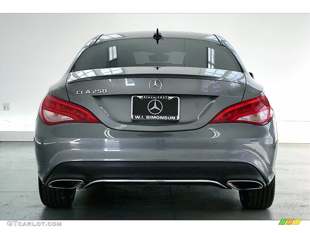 2017 CLA 250 Coupe - Mountain Grey Metallic / Crystal Grey photo #3