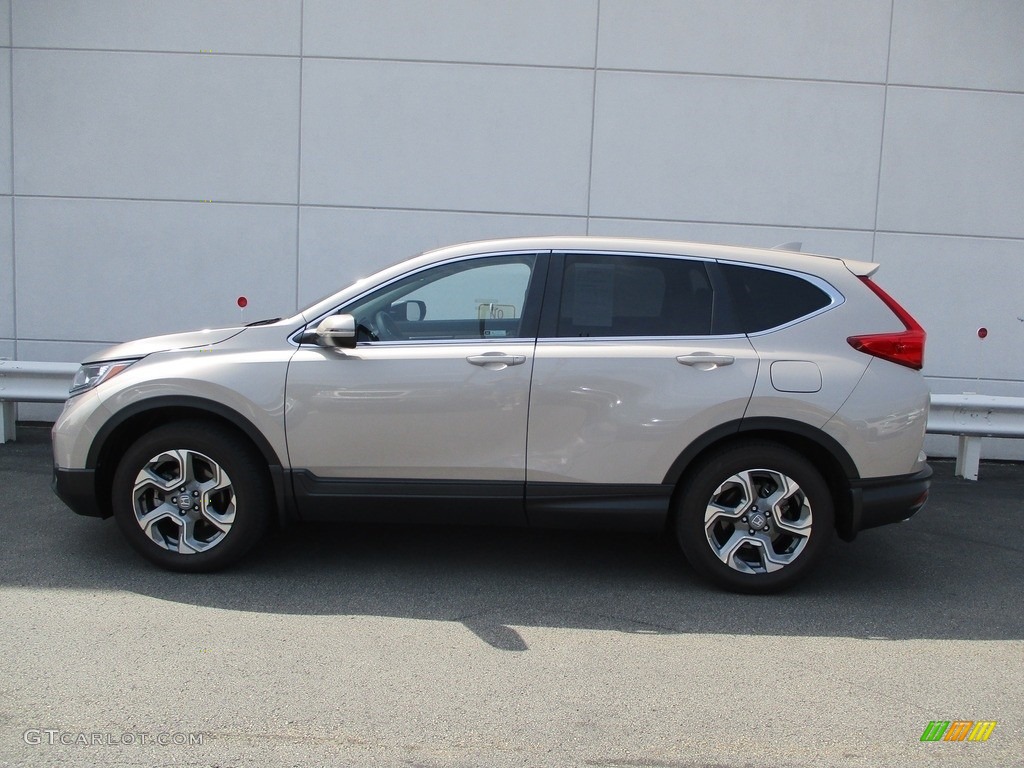 2019 CR-V EX AWD - Sandstorm Metallic / Ivory photo #2