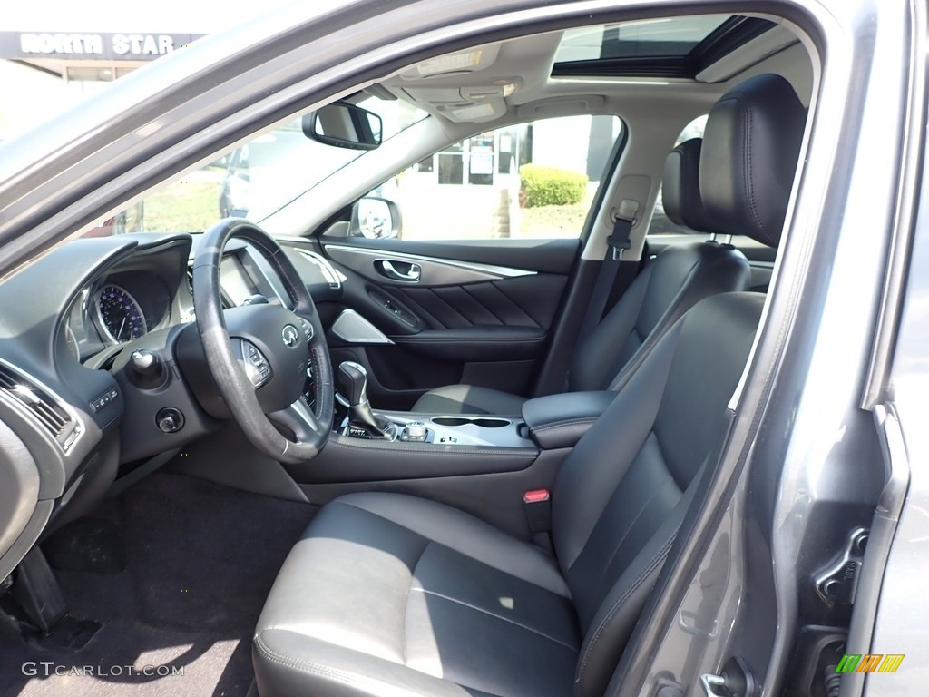 2017 Infiniti Q50 3.0t AWD Front Seat Photos