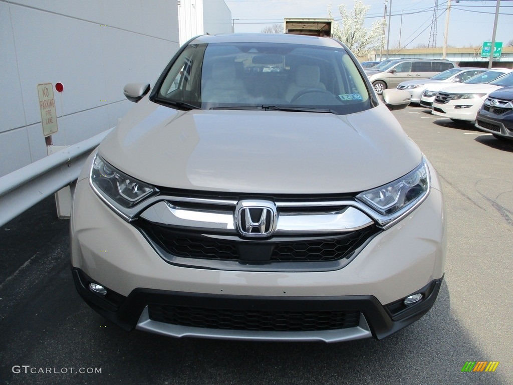 2019 CR-V EX AWD - Sandstorm Metallic / Ivory photo #8