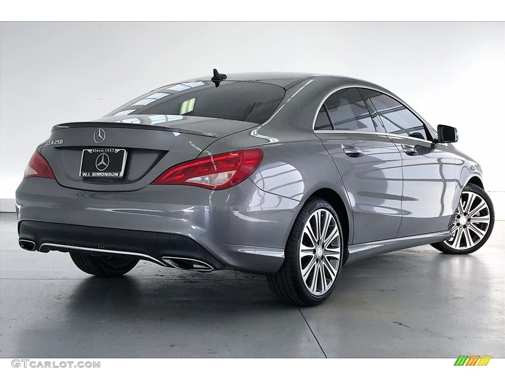 2017 CLA 250 Coupe - Mountain Grey Metallic / Crystal Grey photo #13